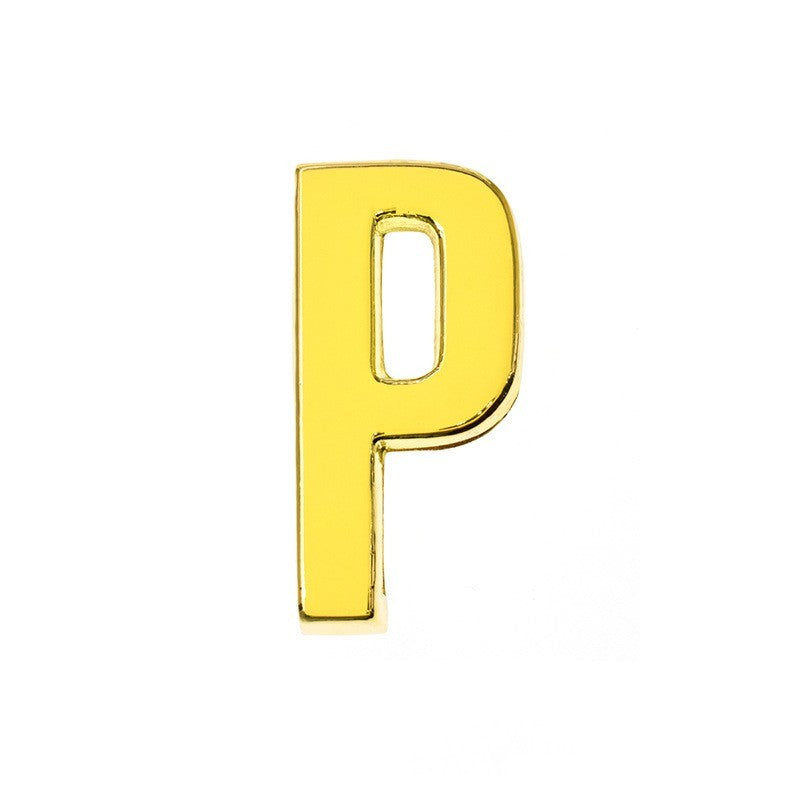 Accessoires de 26 lettres anglaises de 18 mm avec perles