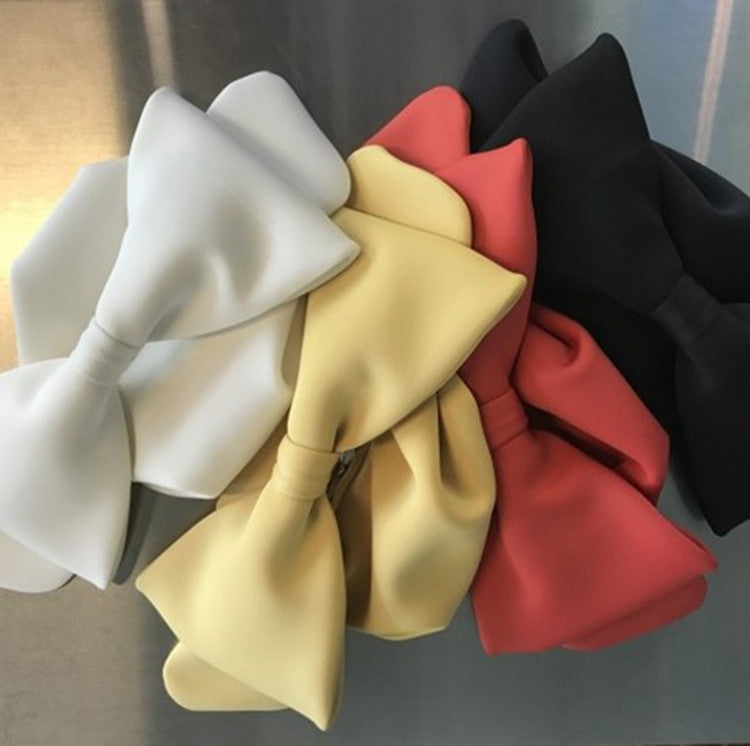 Retro Cute Bow Space Cotton Handbag For Women