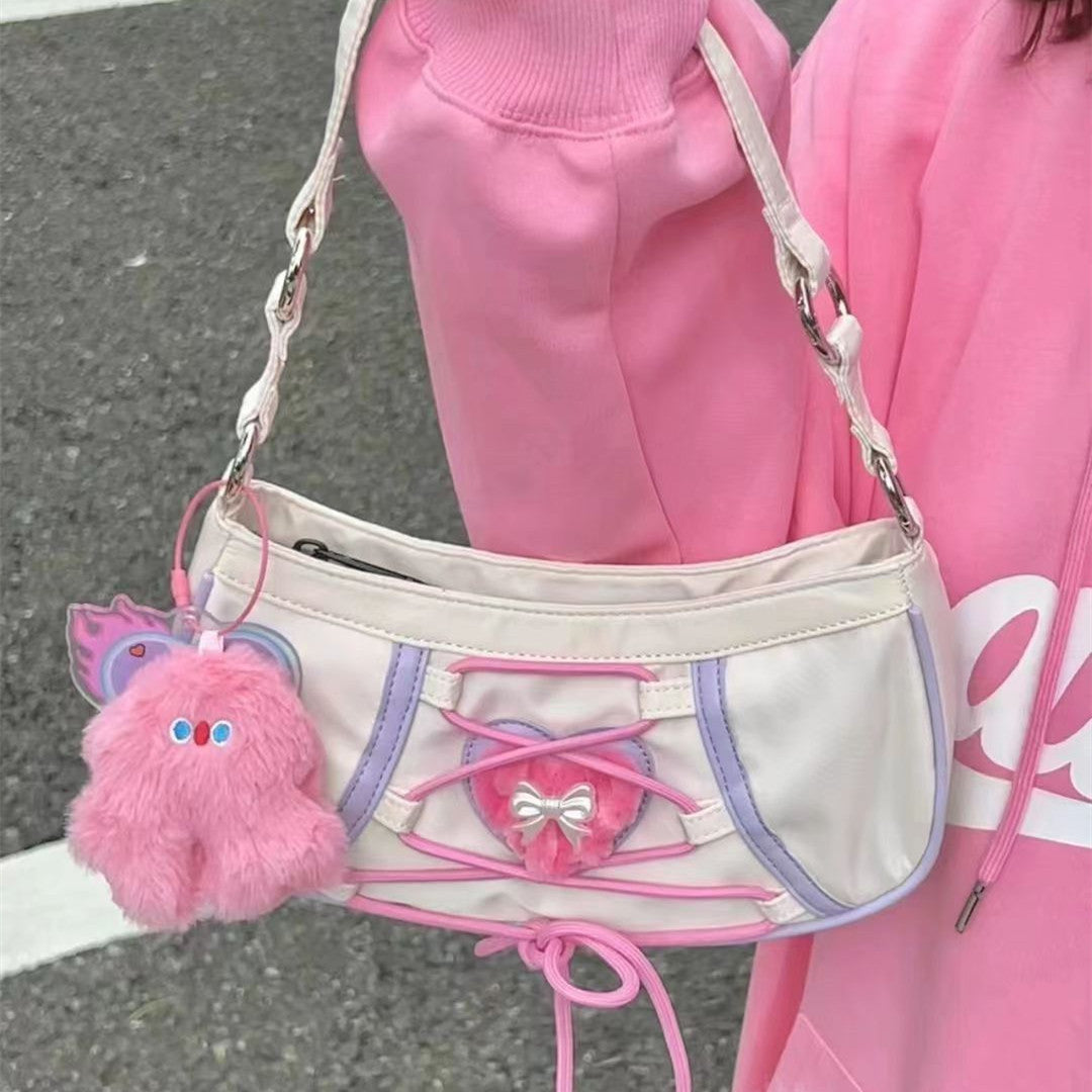 Coréen Ins Niche jeunesse Mori Style une épaule petite mode