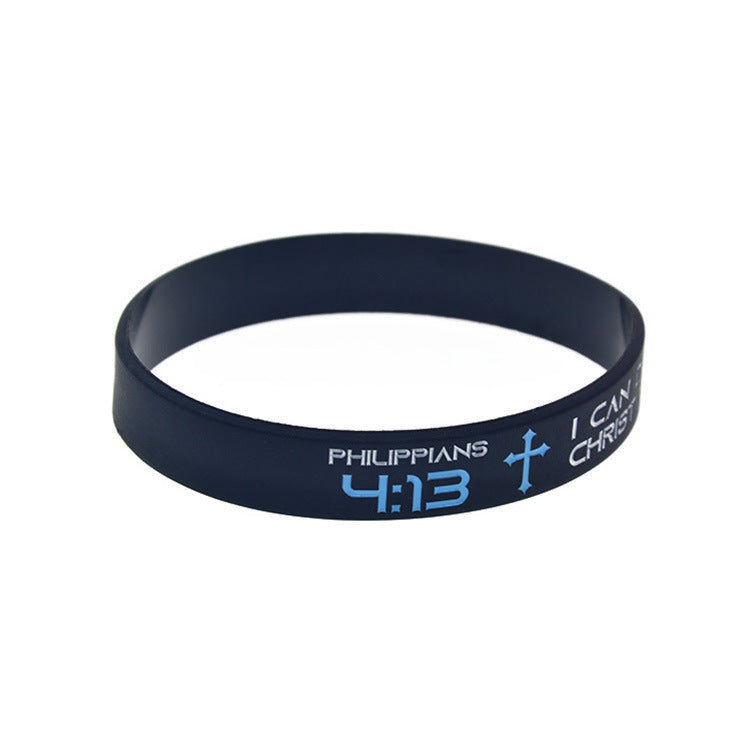 Pulsera de silicona para deportes y ocio para estudiantes