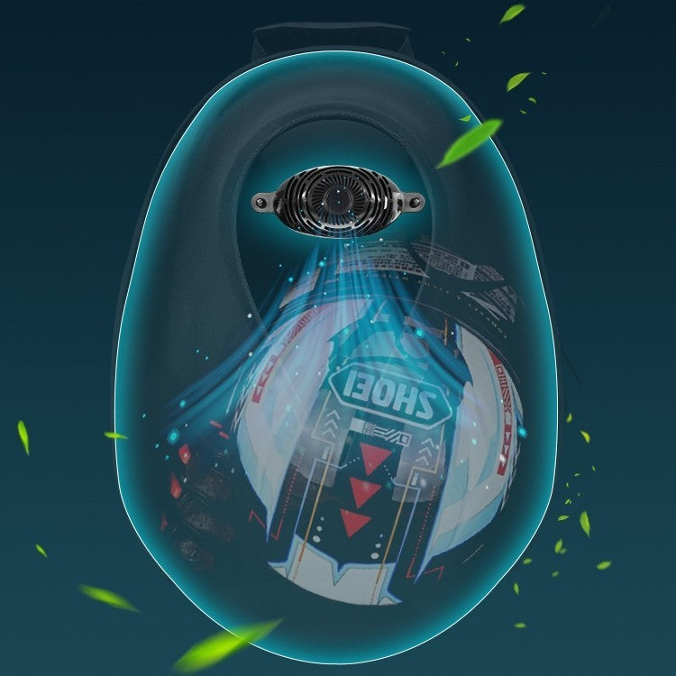 Bolsa para casco de moto LED