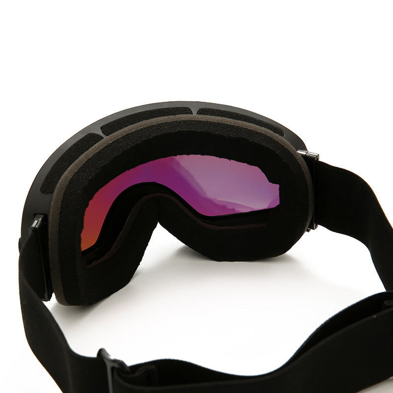 Grand miroir sphérique enduit, lunettes coupe-vent pour myopie à la cocaïne, lunettes de ski HX18 Edge