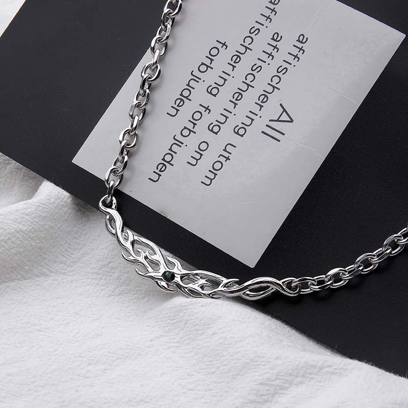 Pendentif d'accessoires de gemme en acier titane de conception d'intérêt spécial