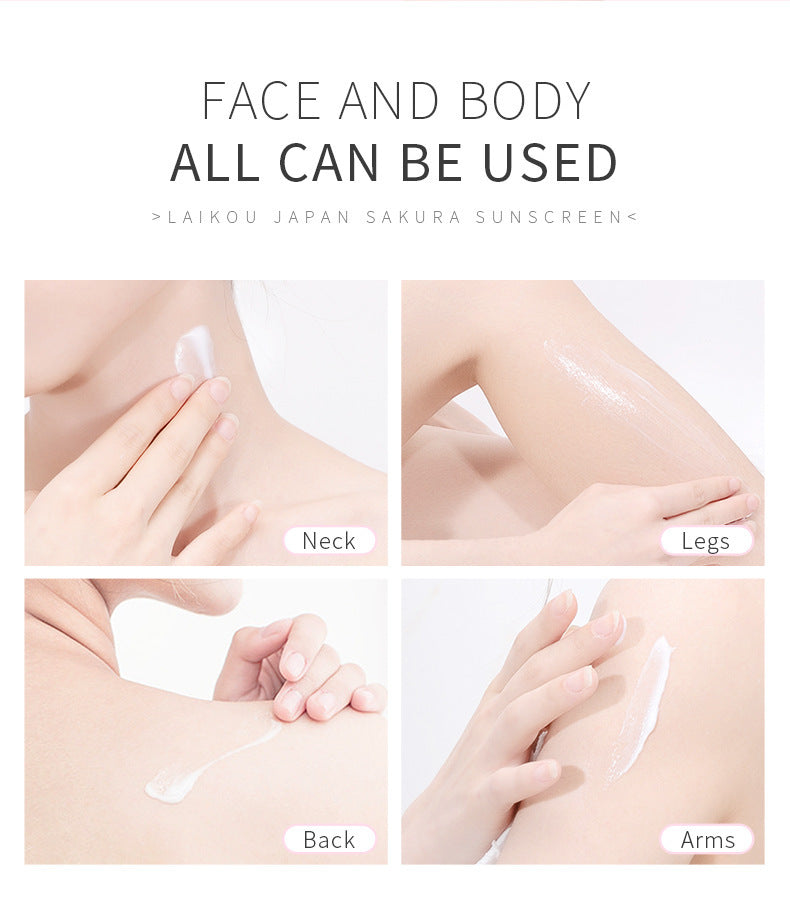 Productos hidratantes para el cuidado de la piel con protector solar blanqueador