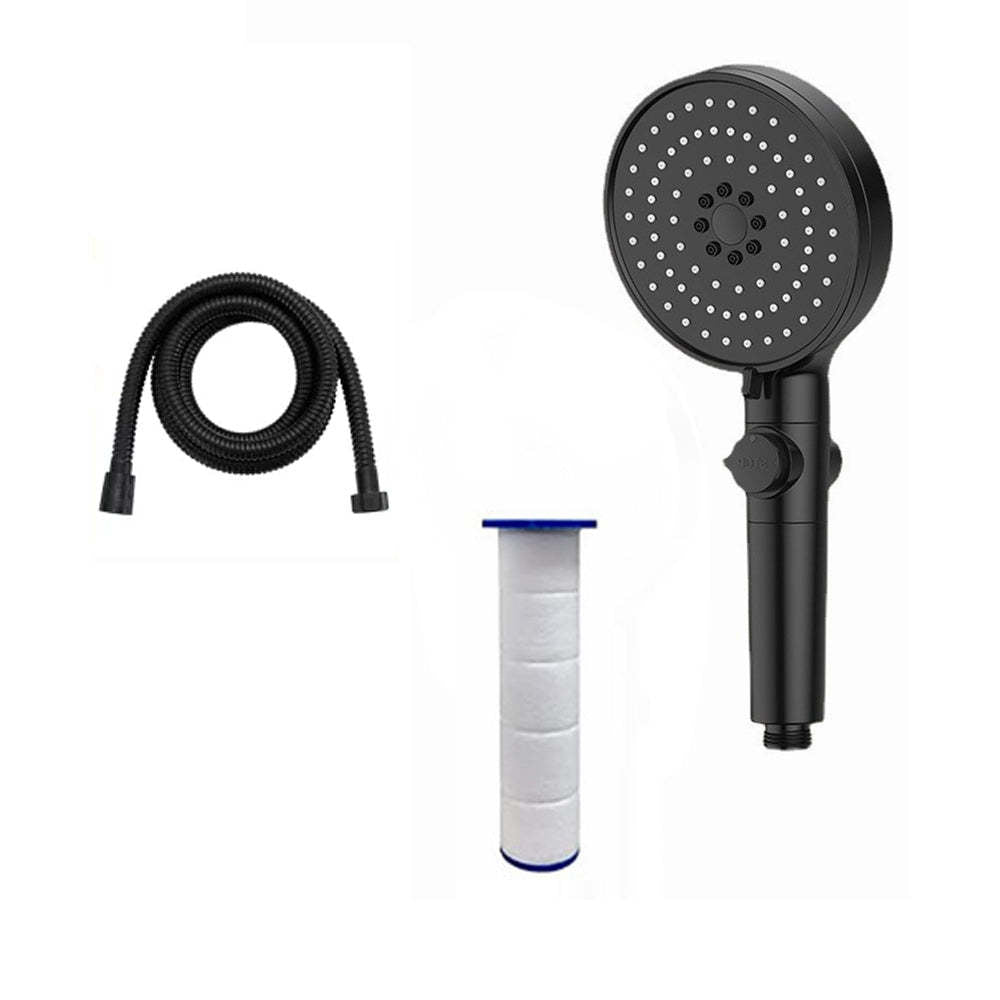 Pommeau de douche bain-douche pressurisé à grande sortie d'eau