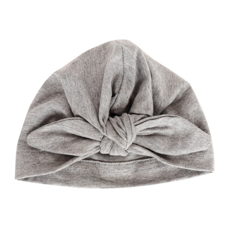 Fournitures pour bébé Fournitures pour bébé Couvre-chef noué de couleur unie