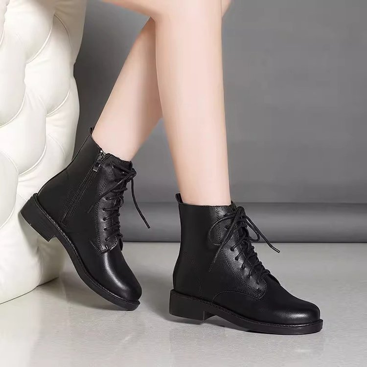 Botas Dr Martens de mujer estilo británico con parte inferior gruesa