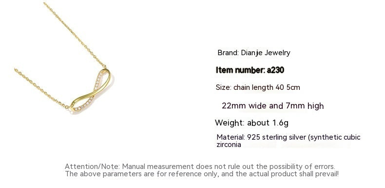 Collier d'été en argent 925 avec 8 mots, amour infini, bijoux pour femmes