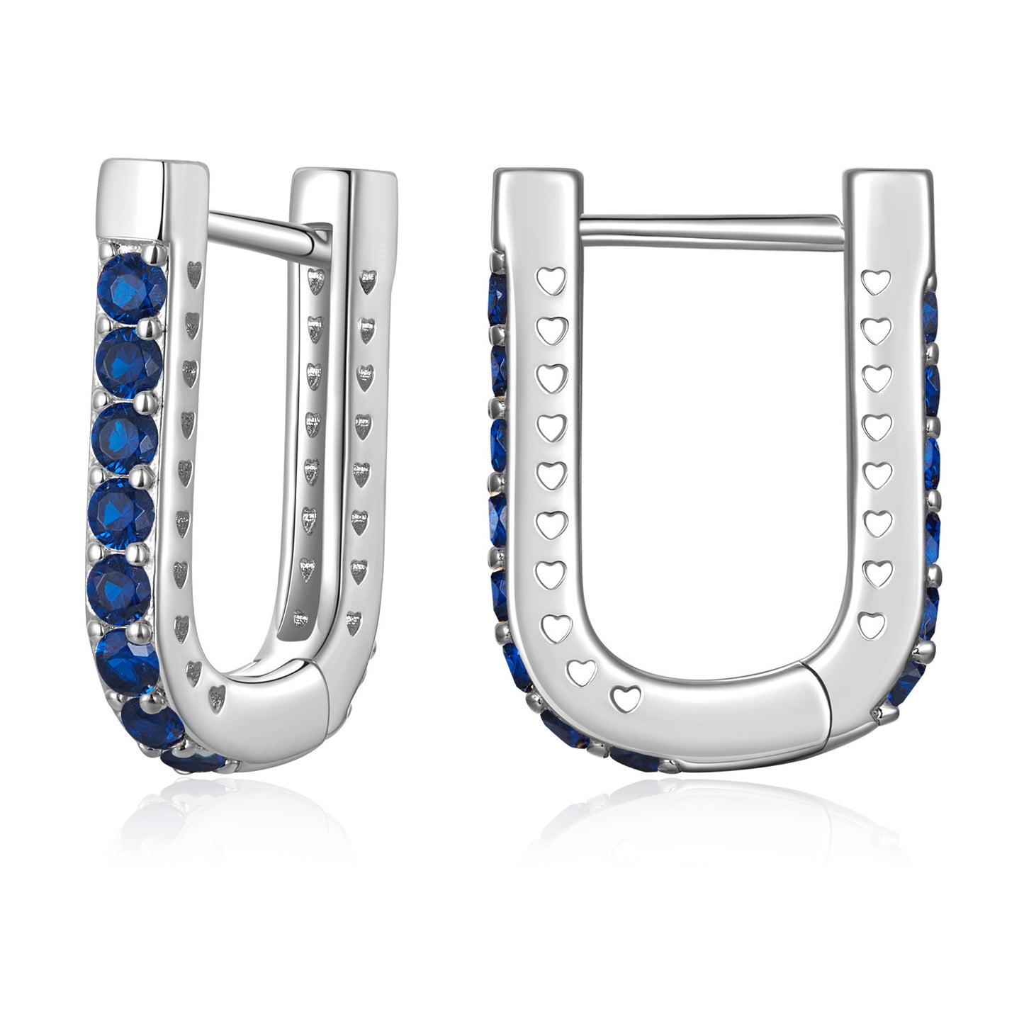 Clip d'oreille classique en forme de U, vêtements personnalisés européens et américains, perceuse de gang, boucles d'oreilles en alliage de cuivre