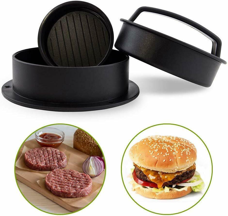 Presse à hamburgers, fabricant de galettes farcies, moule coulissant, outil facile de fabrication de hamburgers faits maison