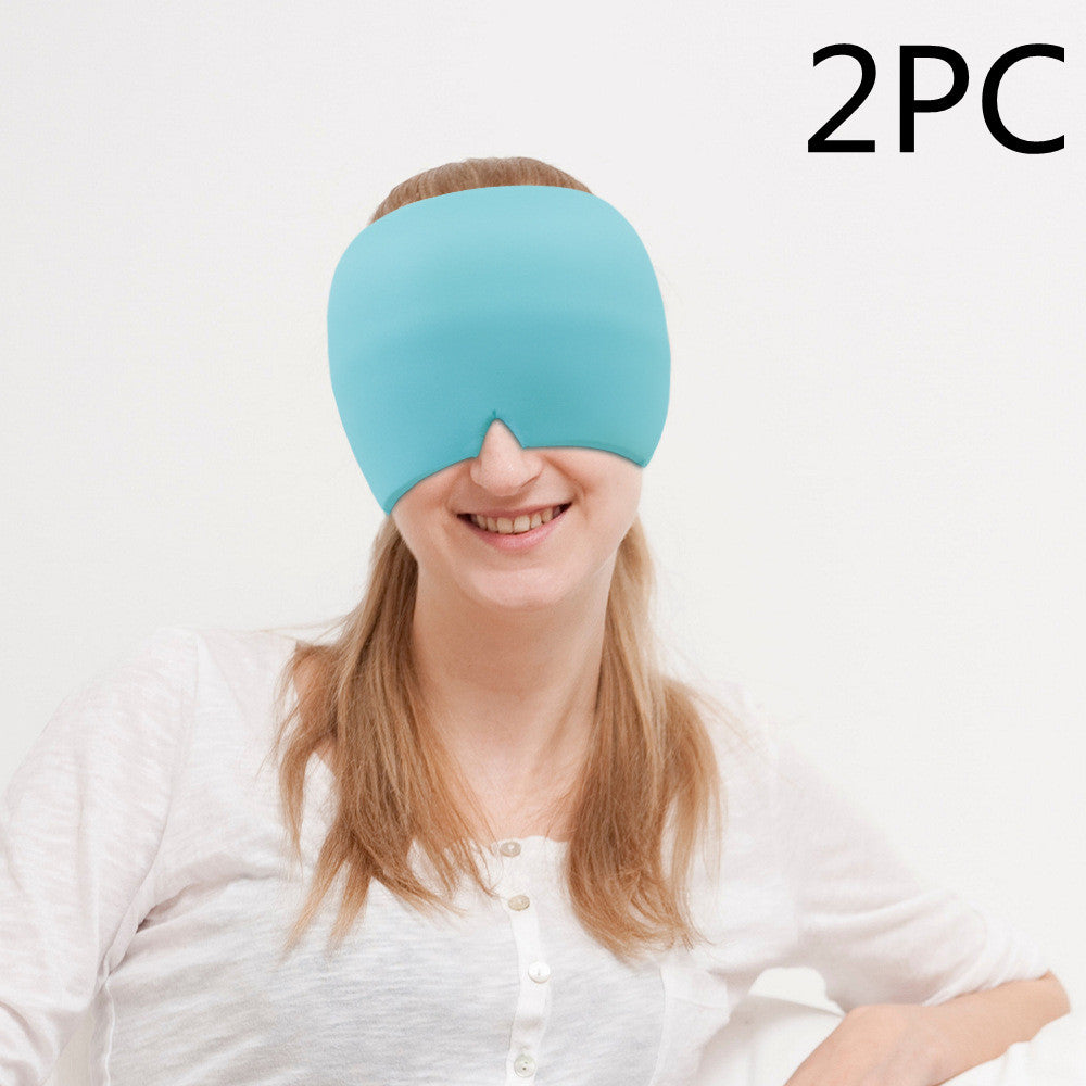 Mascarilla para ojos en gel para aliviar el dolor de cabeza