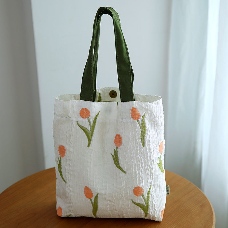 Sac portable en tissu pour aller travailler
