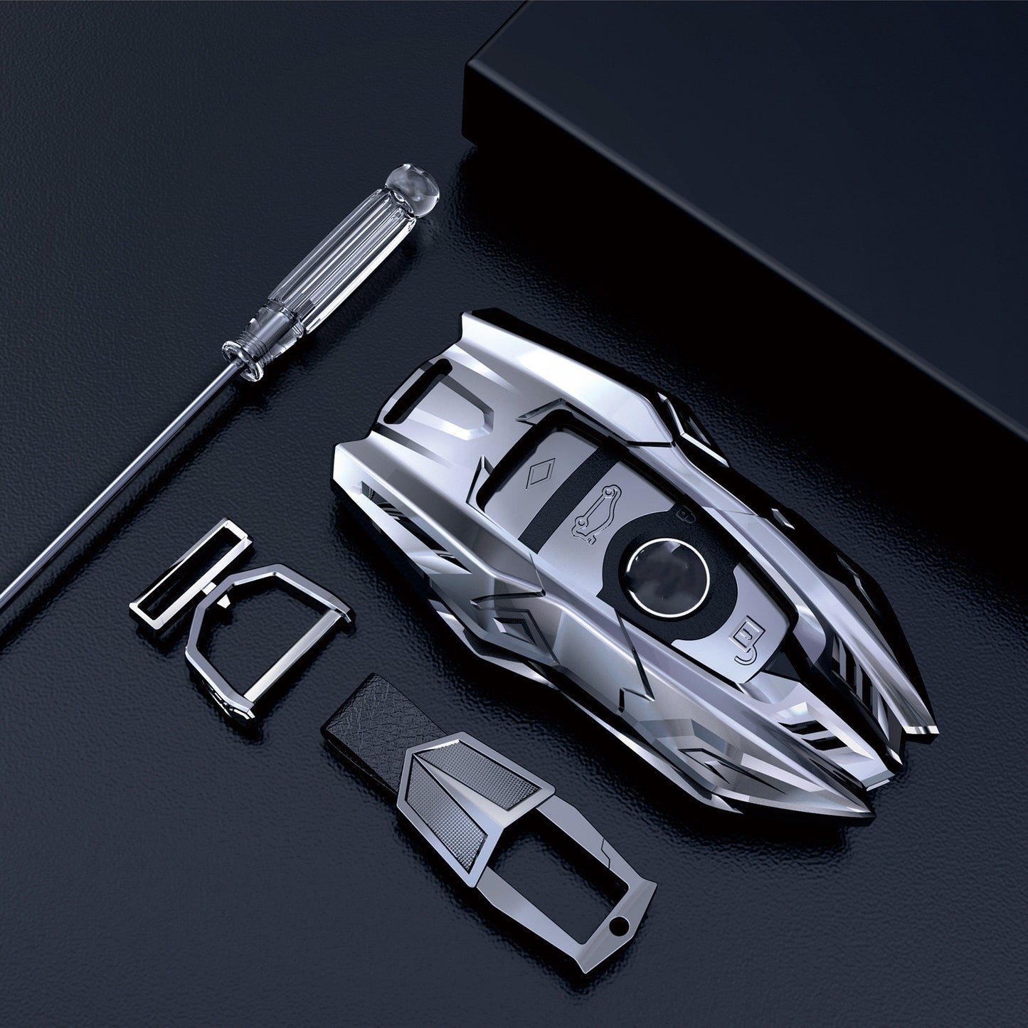Zinc Alloy Car Remote Key Case Cove