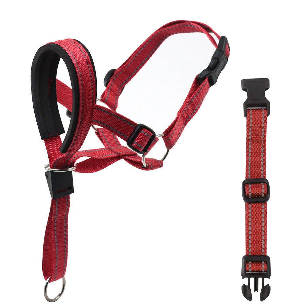 Fournitures pour animaux de compagnie, muselière en nylon pour chien, corde