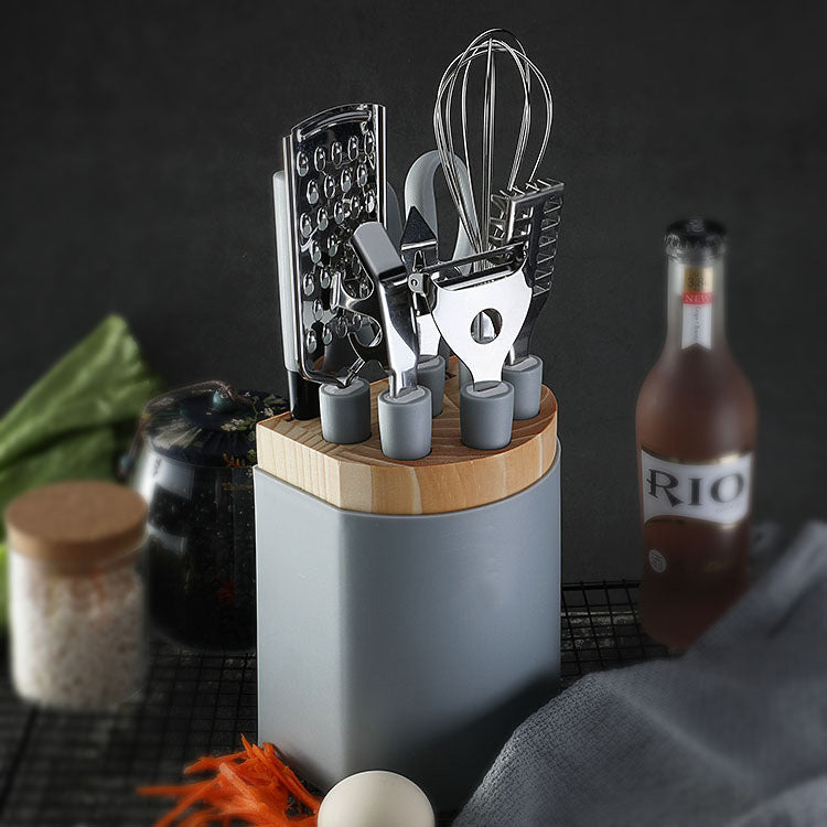 Gadgets de cuisine en acier inoxydable, ustensiles de cuisine ménagers, plateau éplucheur, ciseaux à battre les œufs, cadeaux
