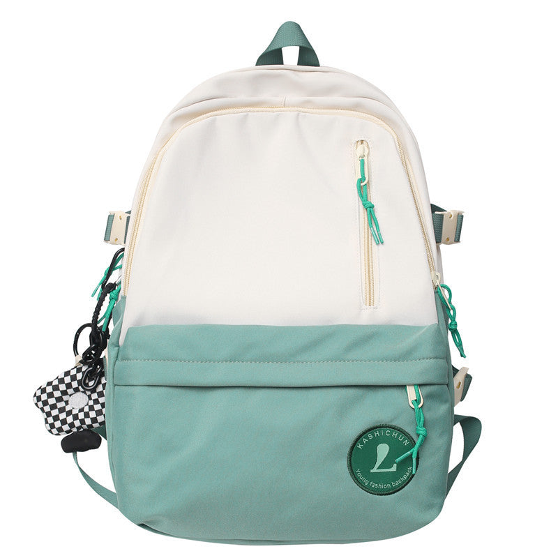 Sac à dos simple pour femme Sac à dos de grande capacité