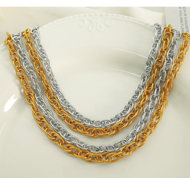 Woven Ring Buckle Titanium Steel Bracelet