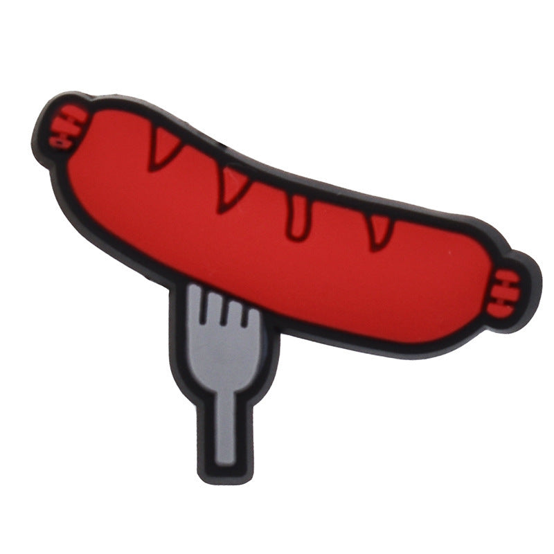 Chaussures à trous, accessoires d'ornement de chaussures amovibles, accessoires de sandales, boucle de chaussure