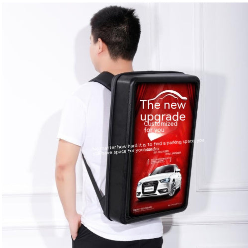 Sac à dos publicitaire avec affichage de 21,5 pouces