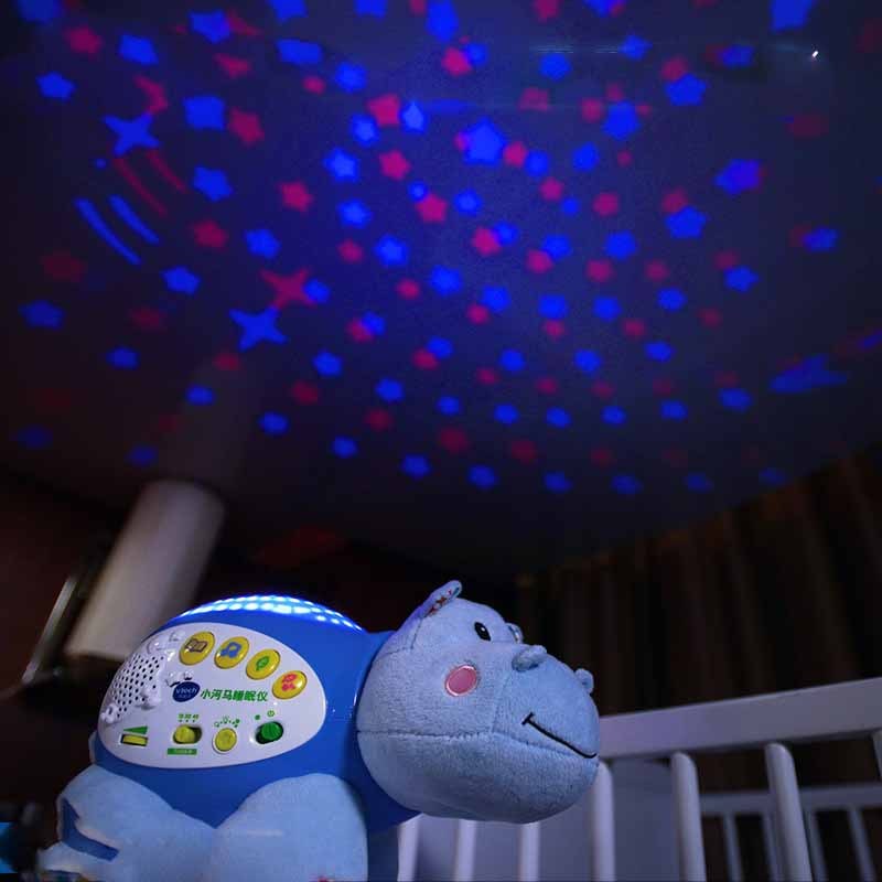 Instrument de sommeil pour bébé hippopotame, jouet de sommeil pour bébé