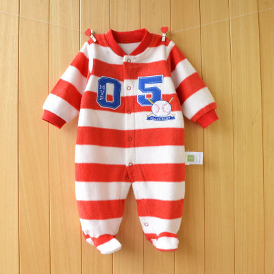 Pyjama épais pour bébé, vêtements une pièce