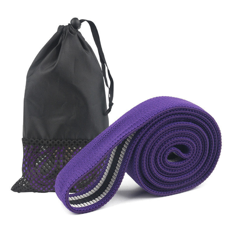 Bandes de résistance longues en tissu, ensemble de bandes élastiques d'entraînement pour tirer vers le haut, bandes d'entraînement pour femmes