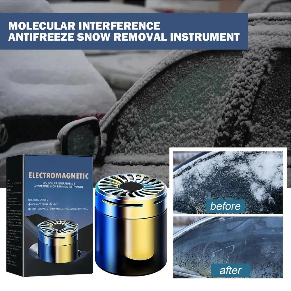 Instrument de dégivrage moléculaire à micro-ondes pour voiture, accessoires d'intérieur de voiture, aromathérapie, déneigement, outils antigel