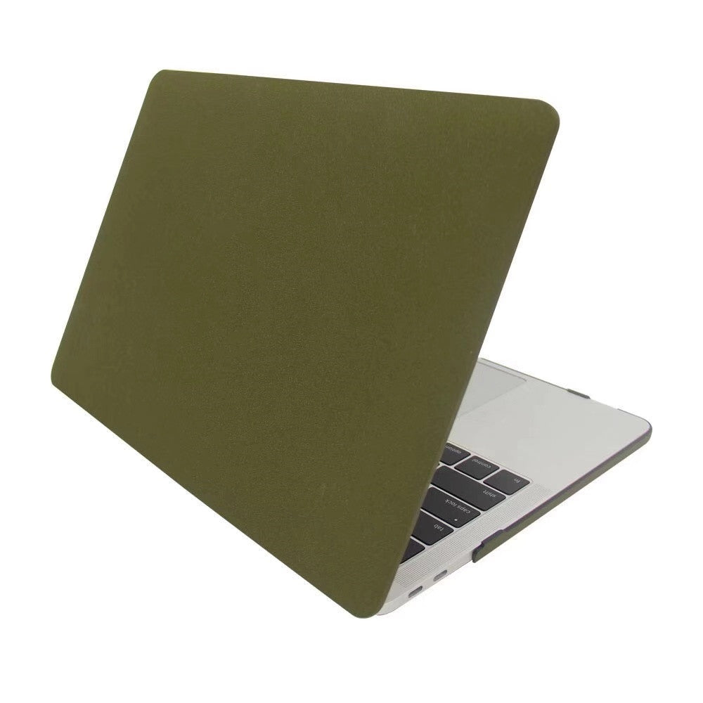 Carcasa protectora para MacBook Notebook Quicksand verde militar