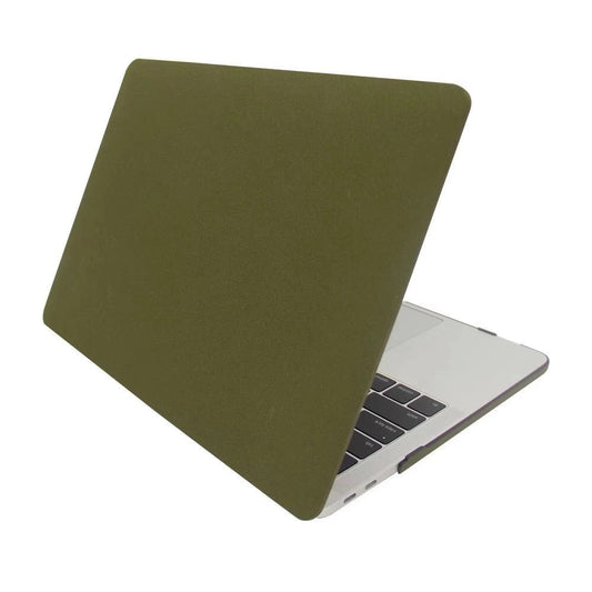 Carcasa protectora para MacBook Notebook Quicksand verde militar
