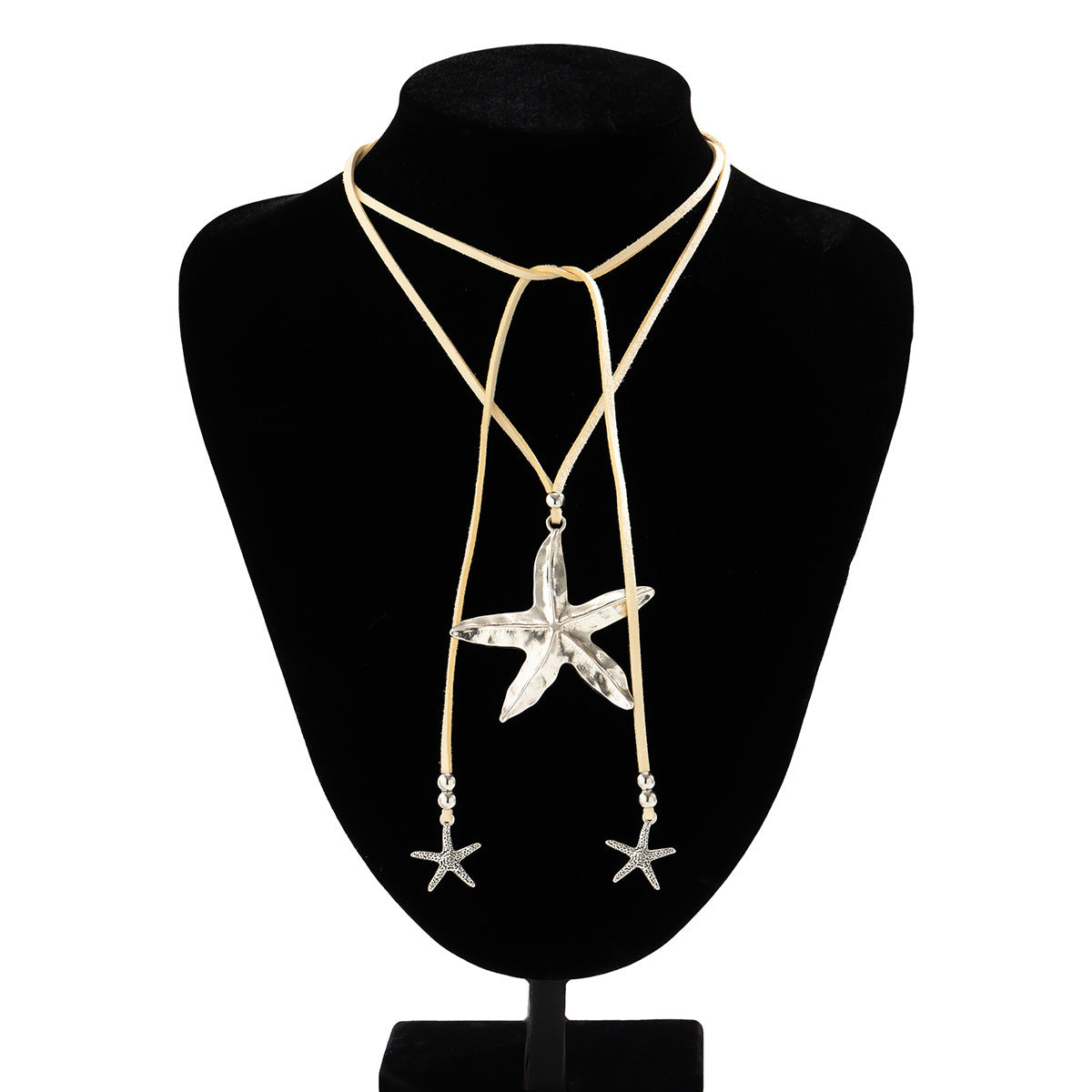 Women's Personalized Alloy Starfish Tassel Necklace