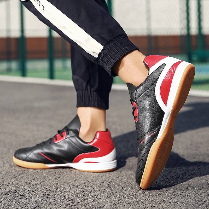 Chaussures de football en salle IC, semelle tendon masculine plate