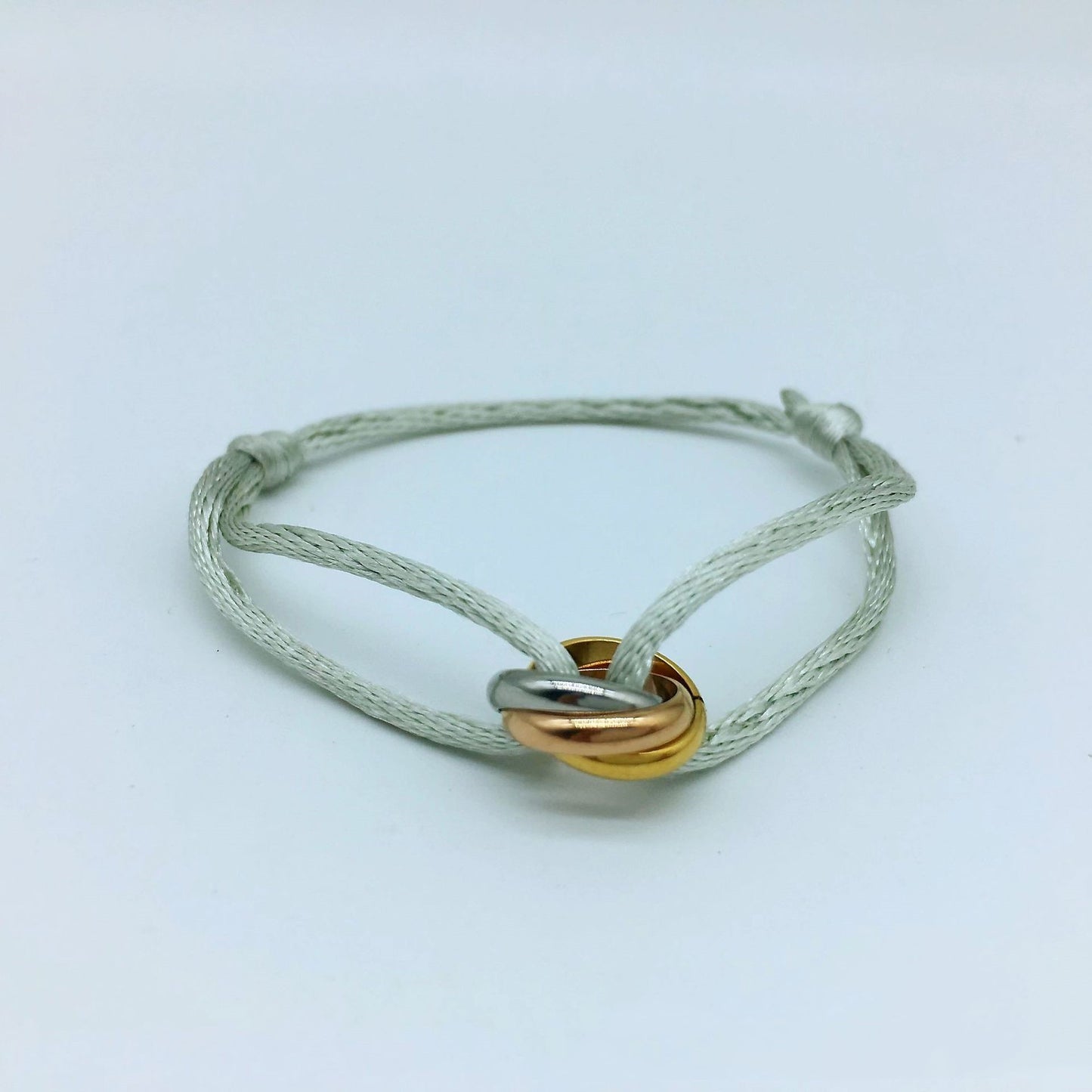 Three-color Circle Woven Lucky Carrying Strap Advanced Sense