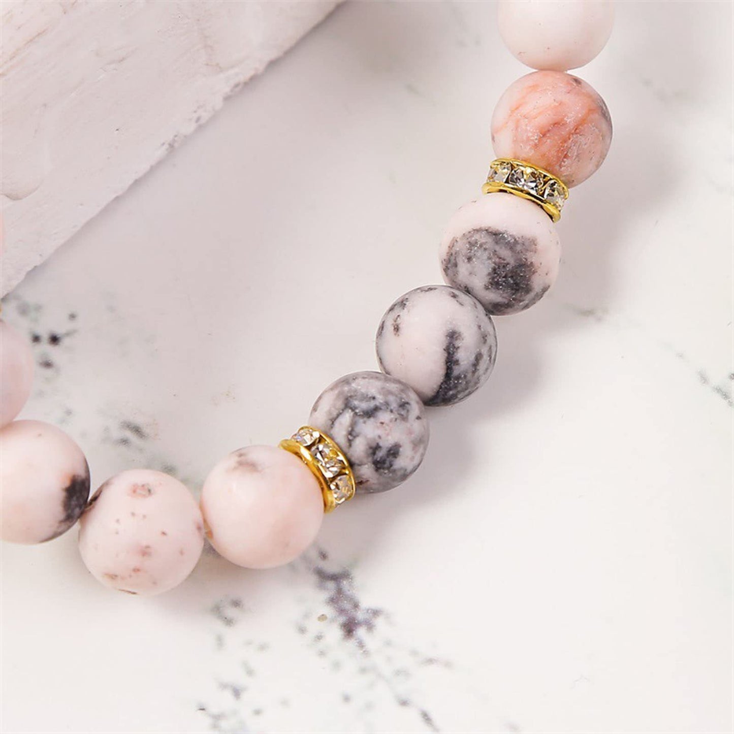 Bracelet Huit Planètes Pierre Naturelle