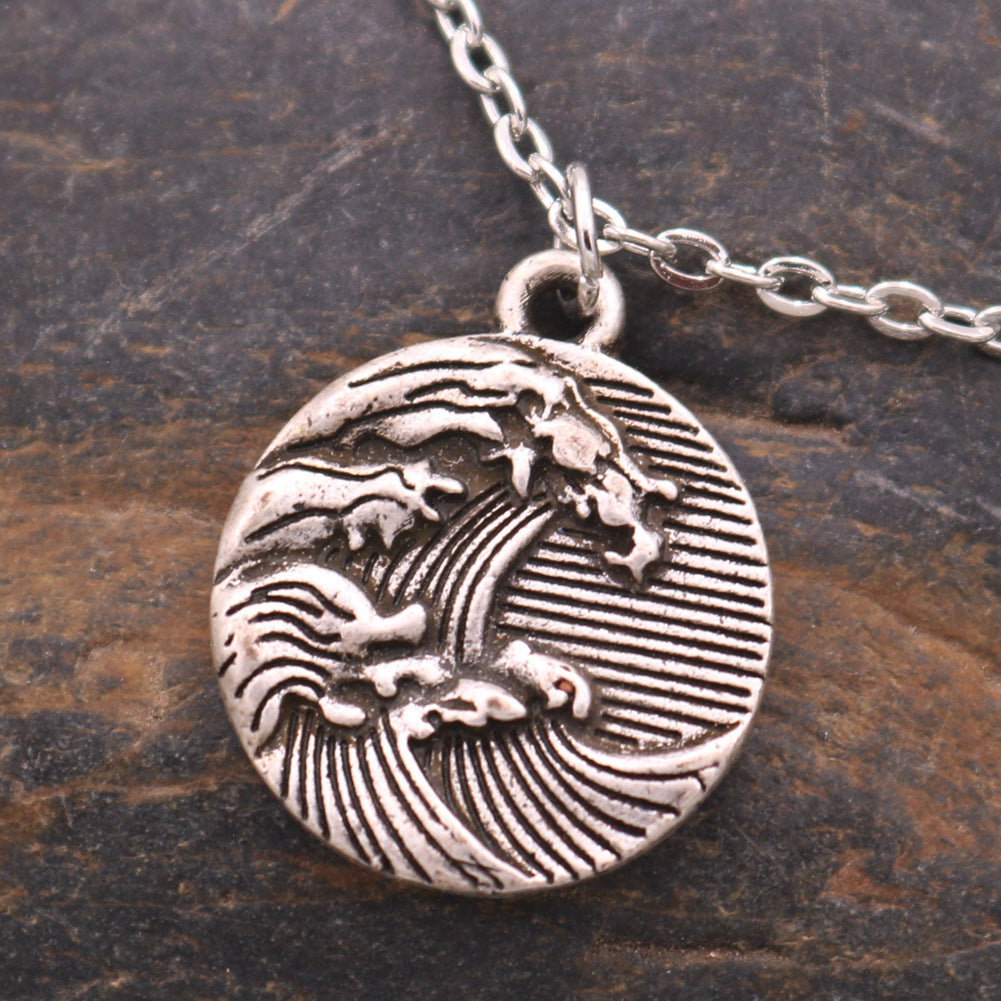 Collier de pulvérisation vintage hawaïen à la mode