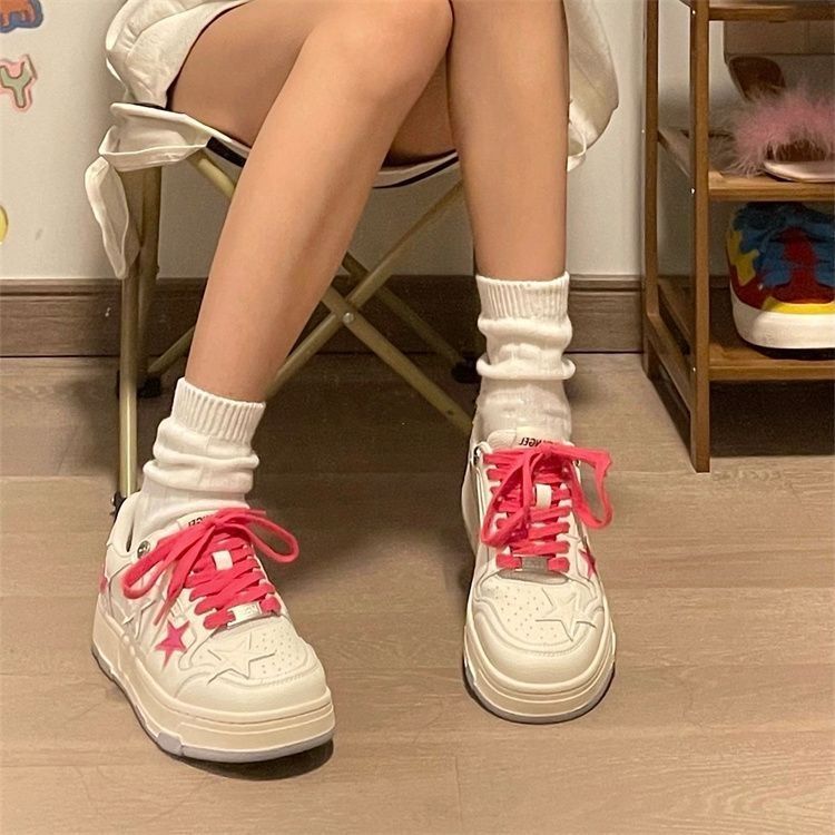 Chaussures de sport chic américaines à fond épais, super chaudes, assorties avec tout