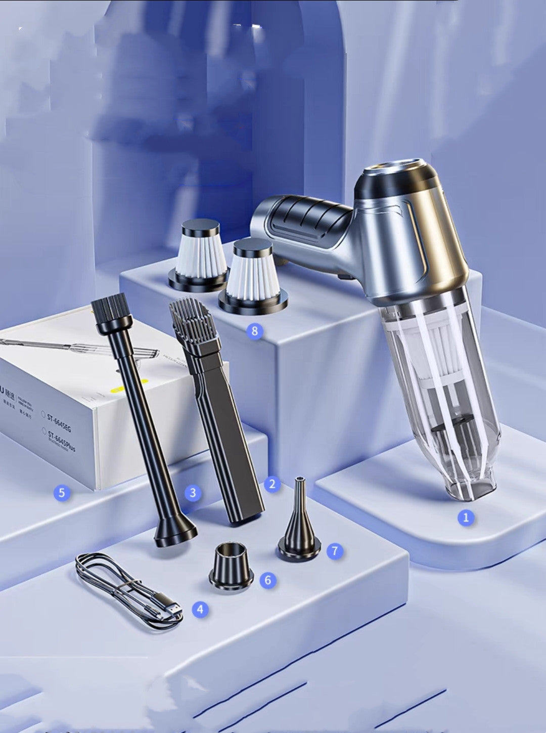 Aspirateur pour véhicules automobiles