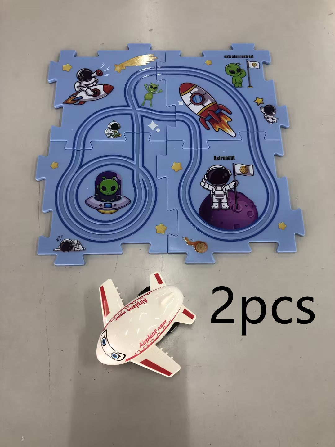 Puzzle pour enfants, vitesse de chemin de fer électrique, assemblage de voiture électrique automatique, scène de ville, Construction, jouet éducatif, cadeau