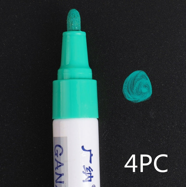 Stylo étanche coloré, bande de roulement de pneu de voiture, peinture permanente en métal CD