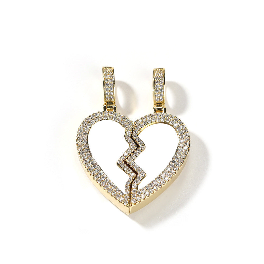 Colgante con foto de bricolaje con núcleo magnético