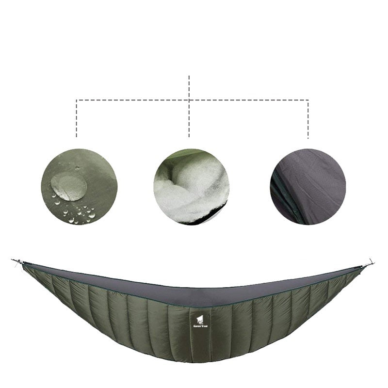 Hamac de Camping pratique et pliable, Portable et étanche, pour loisirs en plein air