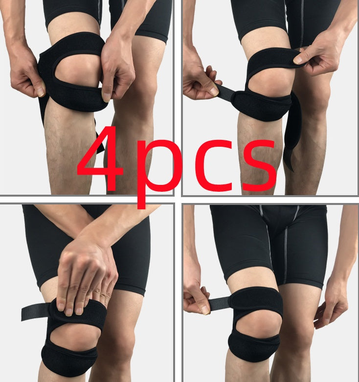 Bande rotulienne professionnelle, soutien du genou, sport, Leggings de Compression absorbant les chocs