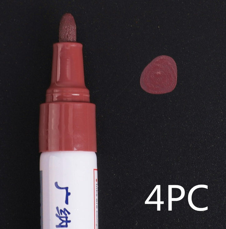 Stylo étanche coloré, bande de roulement de pneu de voiture, peinture permanente en métal CD