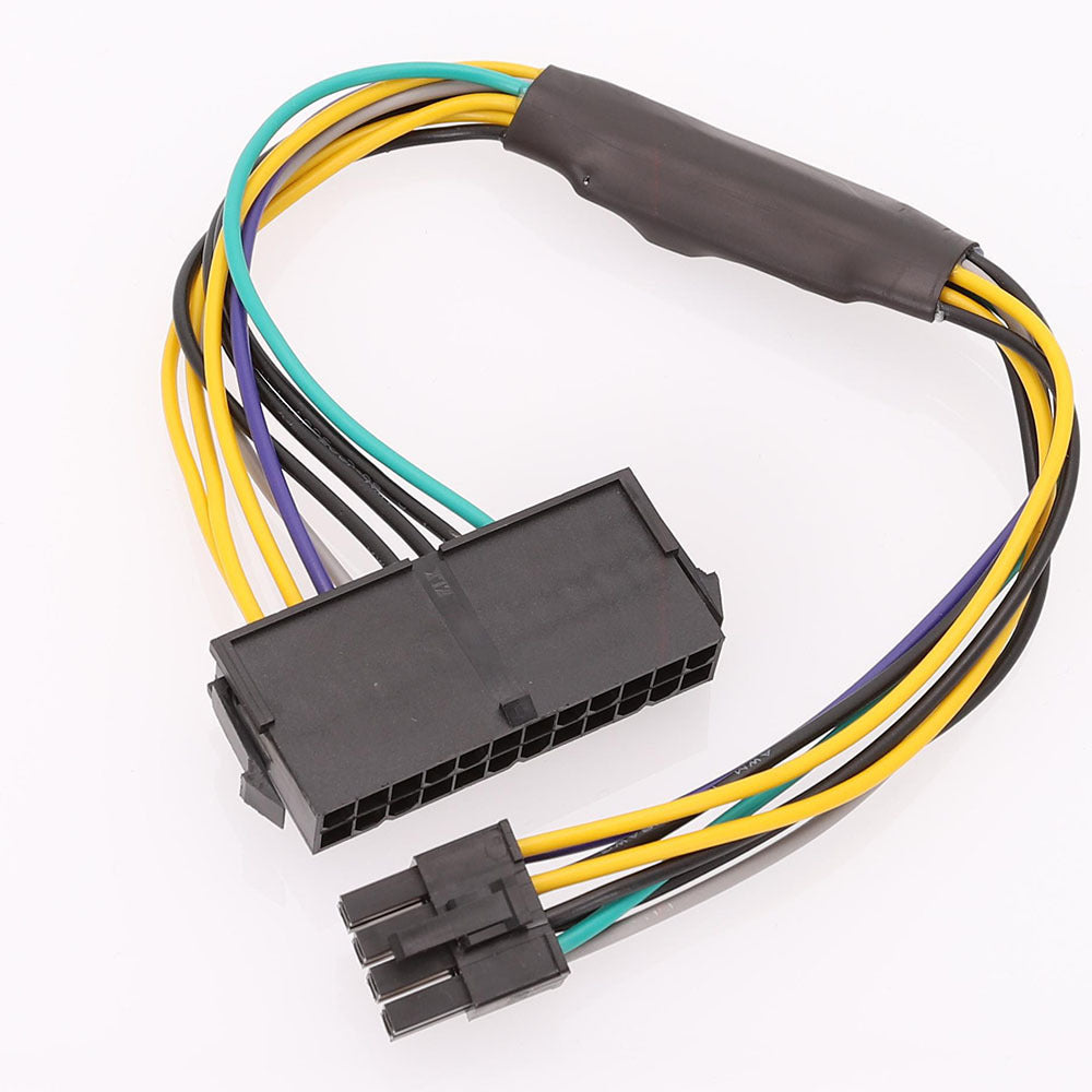Convient pour Optiplex 3020 7020 9020 cordon d'alimentation 8 broches ligne ATX 24P à 8P