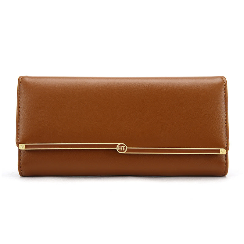 Portefeuille mode Long portefeuille femme Simple porte-carte