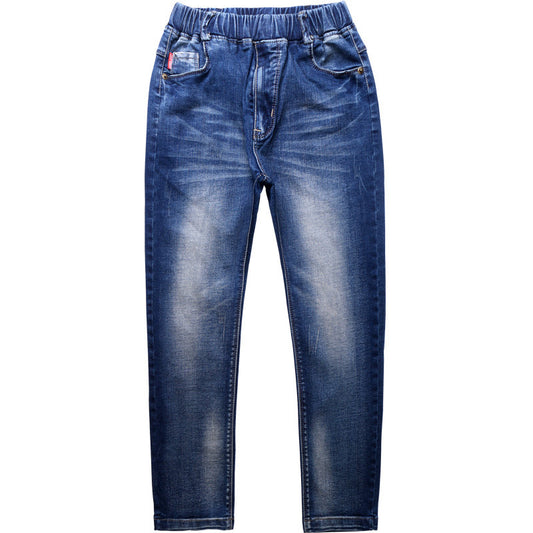 Jeans pour garçons, nouveau produit, pantalon noir confortable, micro extensible