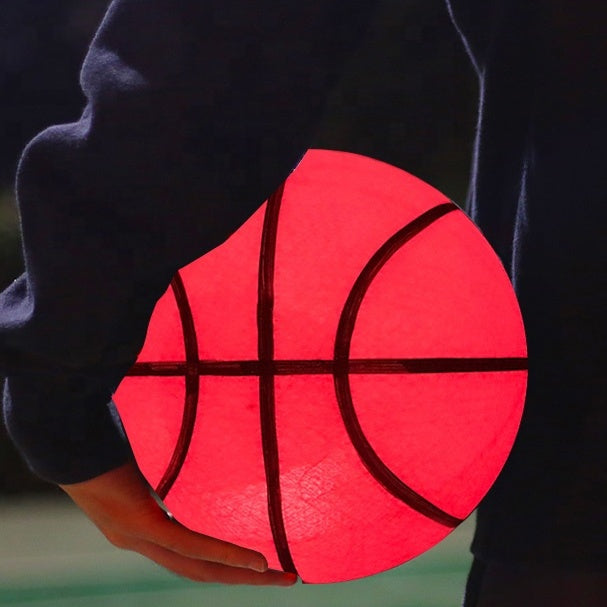 LED basket-ball éclairer lumineux Streetball classique taille 7 lumineux basket-ball brillant pour cadeau d'anniversaire