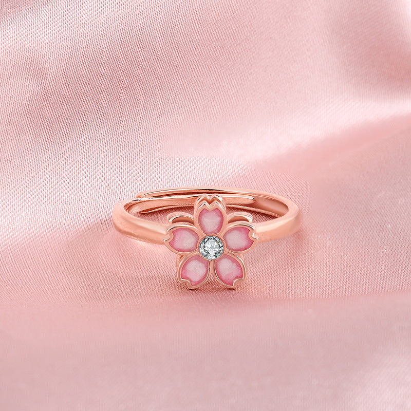 Fashion Personalized Flower Ring For Women