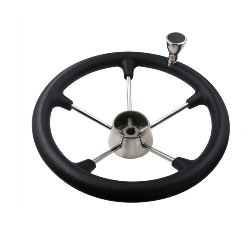 Accessoires marins de yacht de volant d'acier inoxydable
