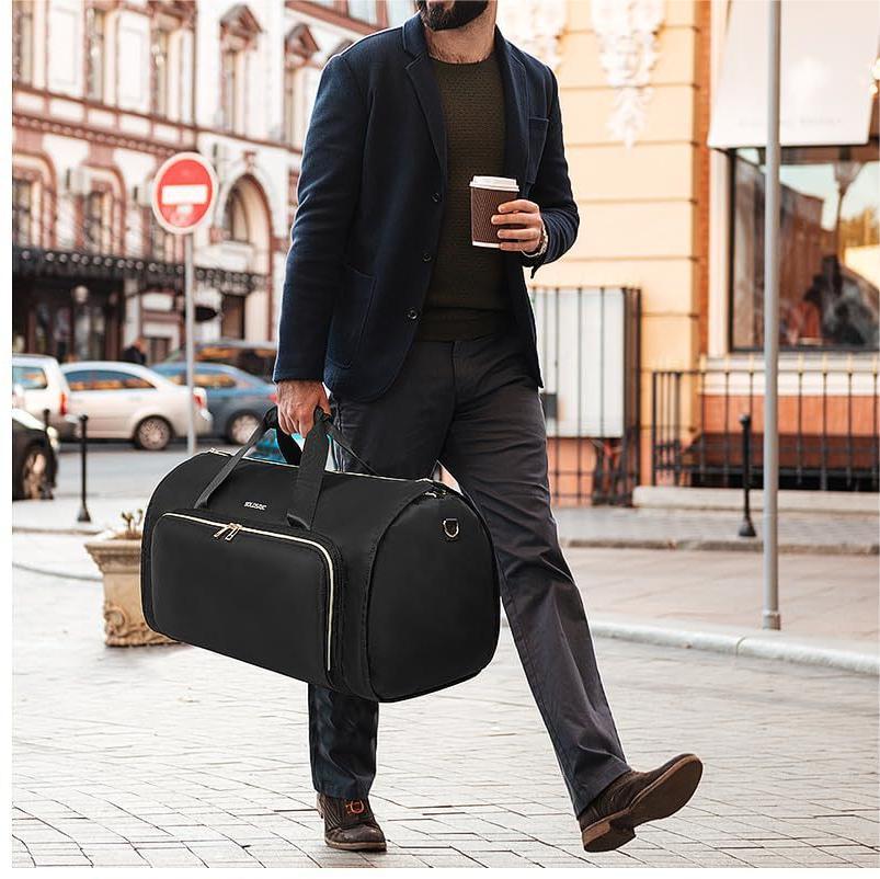 Costume de voyage sac anti-poussière Convertible résistant à l'usure sac à dos de rangement pliant