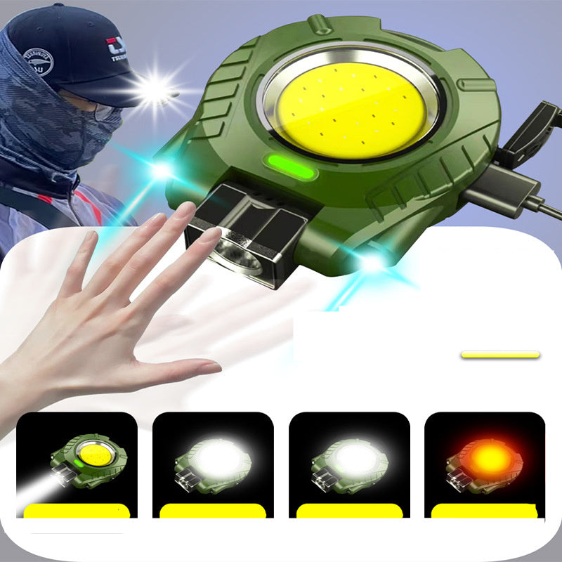 Cap Clip Lampe Extérieure Multi-fonction Clip Cap Travail LUMIÈRE LED Porte-clés
